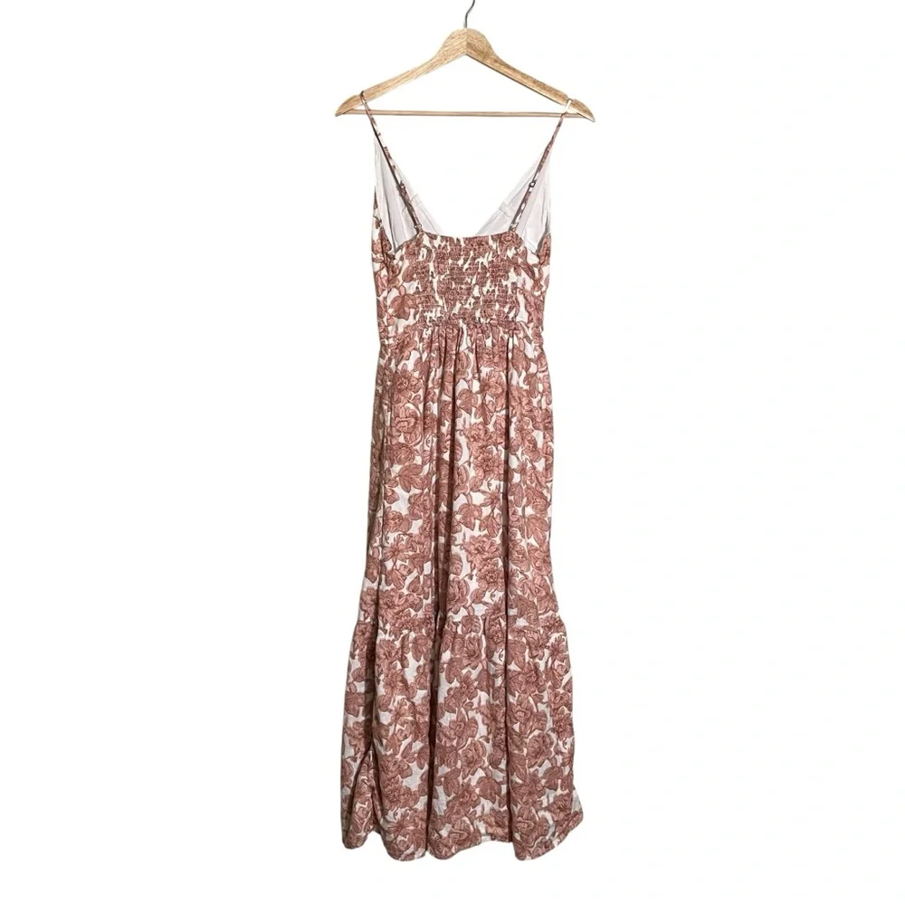Abercrombie & Fitch Rust Floral Maxi Dress